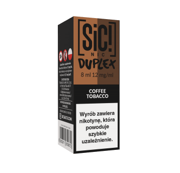 B26 Liquid SIC! NIC 8ml - Coffee Tobacco 12mg