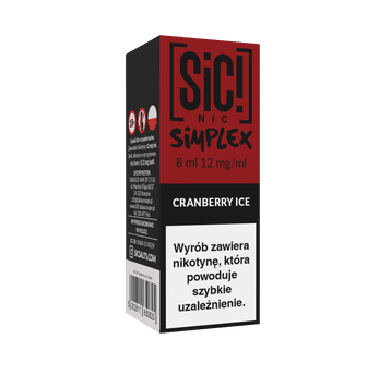 B26 Liquid SIC! NIC 8ml - Cranberry Ice 12mg