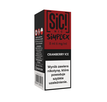 B26 Liquid SIC! NIC 8ml - Cranberry Ice 6mg