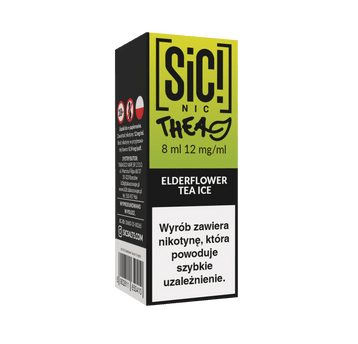 B26 Liquid SIC! NIC 8ml - Elderflower Tea Ice 18mg