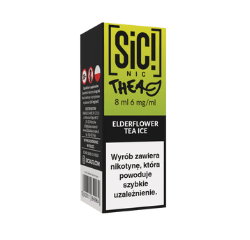 B26 Liquid SIC! NIC 8ml - Elderflower Tea Ice 6mg