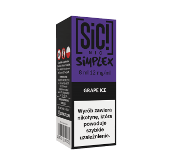 B26 Liquid SIC! NIC 8ml - Grape Ice 12mg
