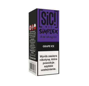 B26 Liquid SIC! NIC 8ml - Grape Ice 18mg