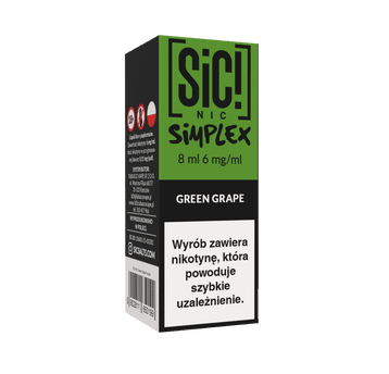B26 Liquid SIC! NIC 8ml - Green Grape Ice 6mg