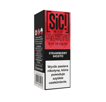 B26 Liquid SIC! NIC 8ml - Strawberry Mojito 18mg