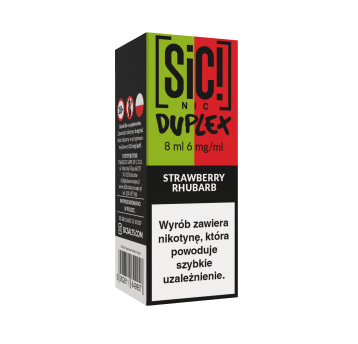 B26 Liquid SIC! NIC 8ml - Strawberry Rhubarb 6mg
