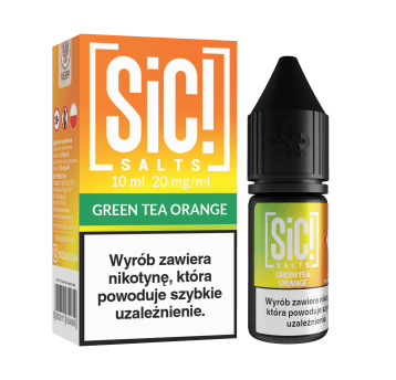 B26 Liquid SIC! THEA 10ml - Green Tea Orange 20mg
