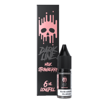 B26 Longfill DARK LINE - Milk Strawberry 6ml