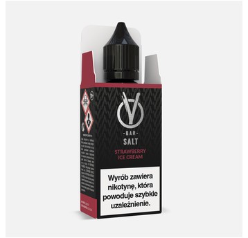 B26 VBar SALT 10ml 20mg- Strawberry Ice Cream