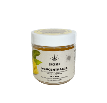 BioCanna żelki konopne - KONCENTRACJA 70g