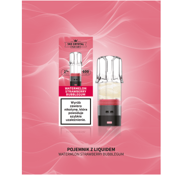 Crystal Plus X 600 Watermelon Strawberry Bubblegum