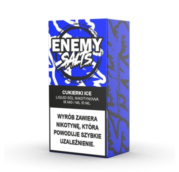 Enemy Salts Cukierki Ice 18 mg 10ml