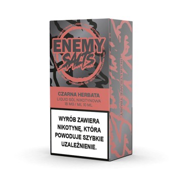 Enemy Salts Czarna Herbata 18mg 10ml