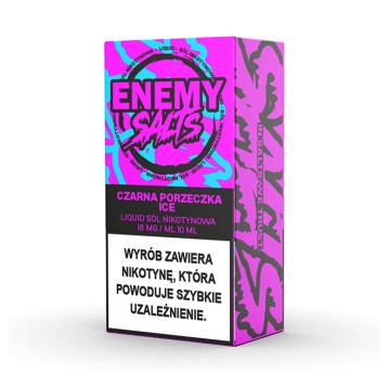 Enemy Salts Czarna Porzeczka Ice 18 mg 10ml