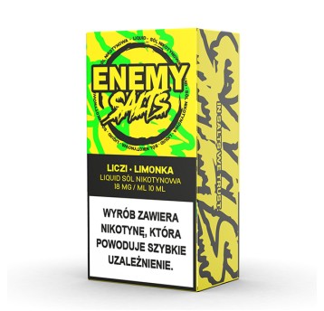 Enemy Salts Liczi Limonka 18 mg 10ml
