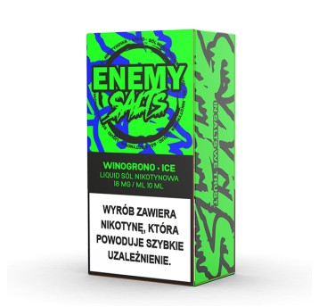 Enemy Salts Winogrono Ice 18 mg 10ml