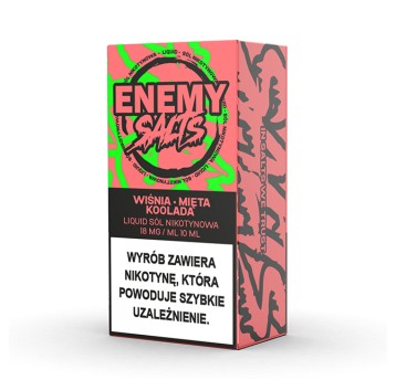 Enemy Salts Wiśnia Mięta Koolada 18 mg 10ml