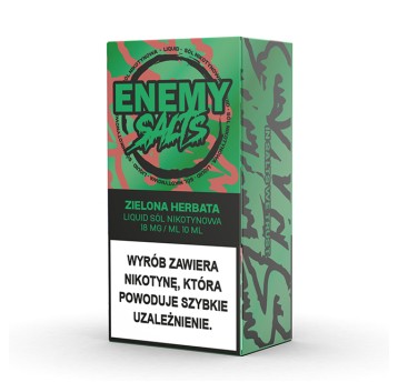 Enemy Salts Zielona Herbata 18mg 10ml