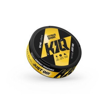 KIQ 50 MG/G CAFFEINE Citrus Spark