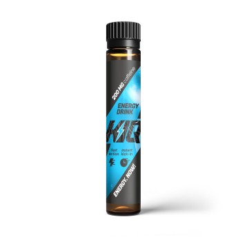 KIQ Shot Kofeinowy Energy Drink 200mg 25ml