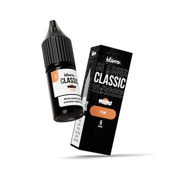 Klarro CLASSIC MONO Tytoń 06mg 10ml