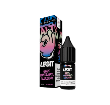 LEGIT Salt Grape Pomegranate Blueberry 20mg 10ml
