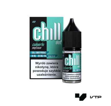Liquid Chill Out - Cukierki Miętowe ICE 10 ml 20 m