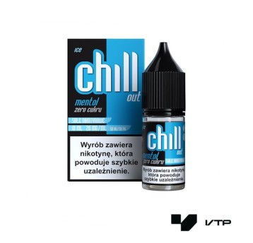 Liquid Chill Out - Mentol No Sugar ICE 10 ml 20 mg