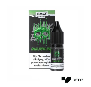 *LIQUID DARK LINE BLACK SALT - SOUR APPLE ICE 20MG