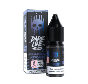 *LIQUID DARK LINE NICOTINE+ - BLUE BLACKBERRY 6MG