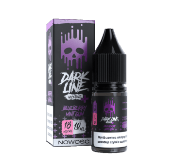 *LIQUID DARK LINE NICOTINE+ - BLUE MINT GUM 18MG
