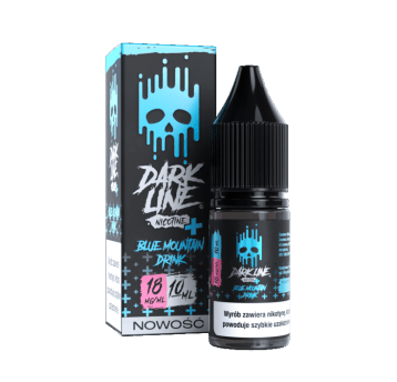 *LIQUID DARK LINE NICOTINE+ - BLUE MOUNTAIN 18MG