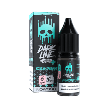 *LIQUID DARK LINE NICOTINE+ - BLUE RASPBERRY 6MG