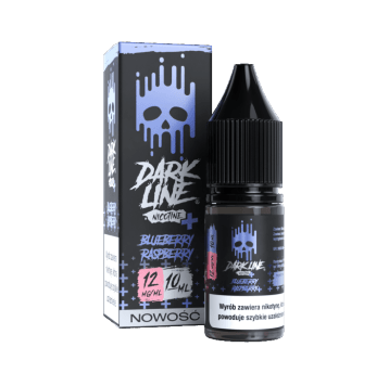 *LIQUID DARK LINE NICOTINE+ - BLUEBERRY RASP 12MG