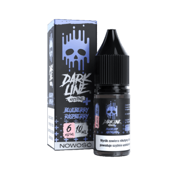*LIQUID DARK LINE NICOTINE+ - BLUEBERRY RASP 6MG