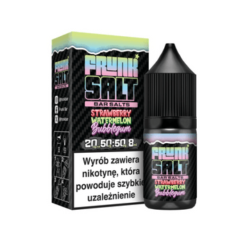 Liquid FRUNK Salt 8ml 20mg Strawberry Waterm Bubbl