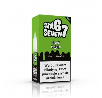 Liquid Six Seven 67 Salt 20mg 10ml Fresh Mojito