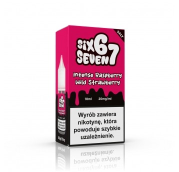 Liquid Six Seven 67 Salt 20mg 10ml Intense Raspber