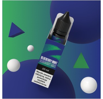 Liquid VJUICE GO 10ml (Bluberry Mint) 6mg