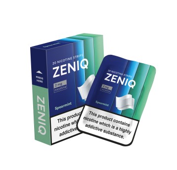 Listki Nikotynowe ZENIQ - Spearmint 2mg