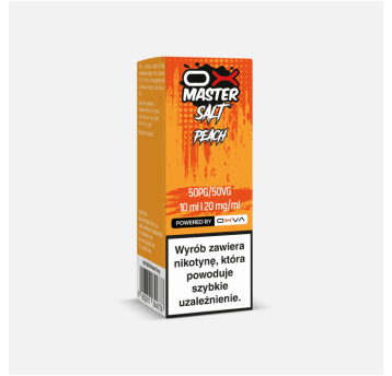 OX MASTER Salt 20mg 10ml (Peach)