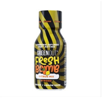 Shot konopny GREEN OUT® Fresh Bomb Citrus Mix S