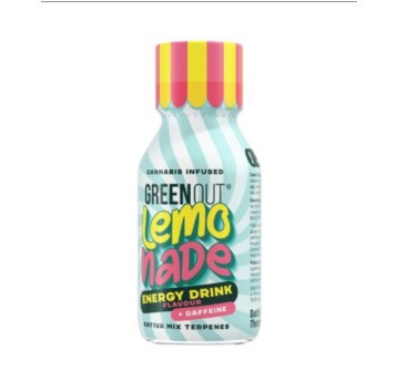Shot konopny GREEN OUT® Lemonade, Energy Drink+Caf