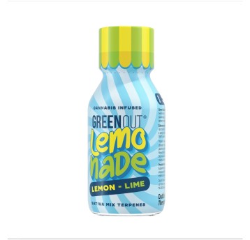 Shot konopny GREEN OUT® Lemonade, Lemon Lime