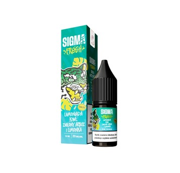 Sigma Fresh Salts 10ml 20mg Lemoniada Kiwi Zielony