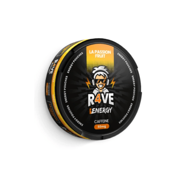 SNUS- CAFFEINE 50mg R4VE- La Passsion Fruit