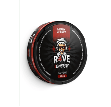 SNUS- CAFFEINE 50mg R4VE- Merry Cherry