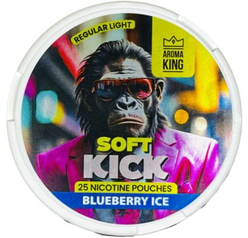 SNUS- NICOTINE 10mg AROMA KING- Blueberry Ice