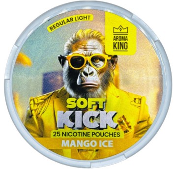 SNUS- NICOTINE 10mg AROMA KING- Mango Ice