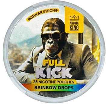 SNUS- NICOTINE 10mg AROMA KING- Rainbow drops